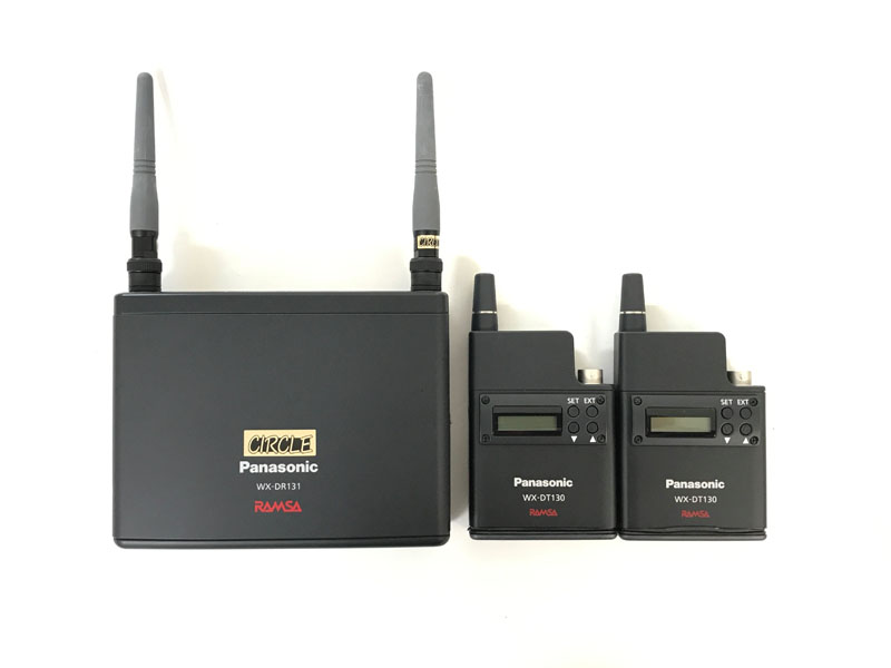 RAMSAワイヤレスシステム800MHz帯 WX-R822 イベント・設備音響用