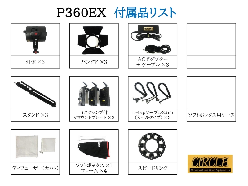 P360EX(Fiilex)｜レンタル機器｜株式会社サークル